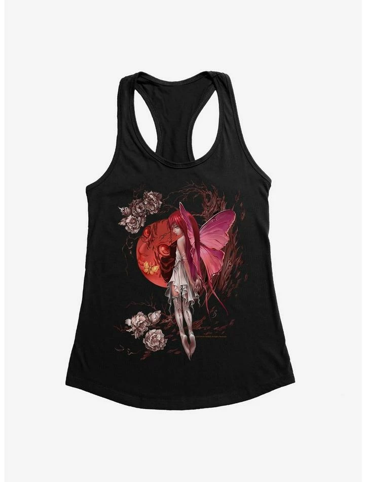Deals 🤩 Fairies By Trick Red Moon Fairy 👧 Girls Tank 🌟 3 Deals 🤩 Fairies By Trick Red Moon Fairy 👧 Girls Tank 🌟