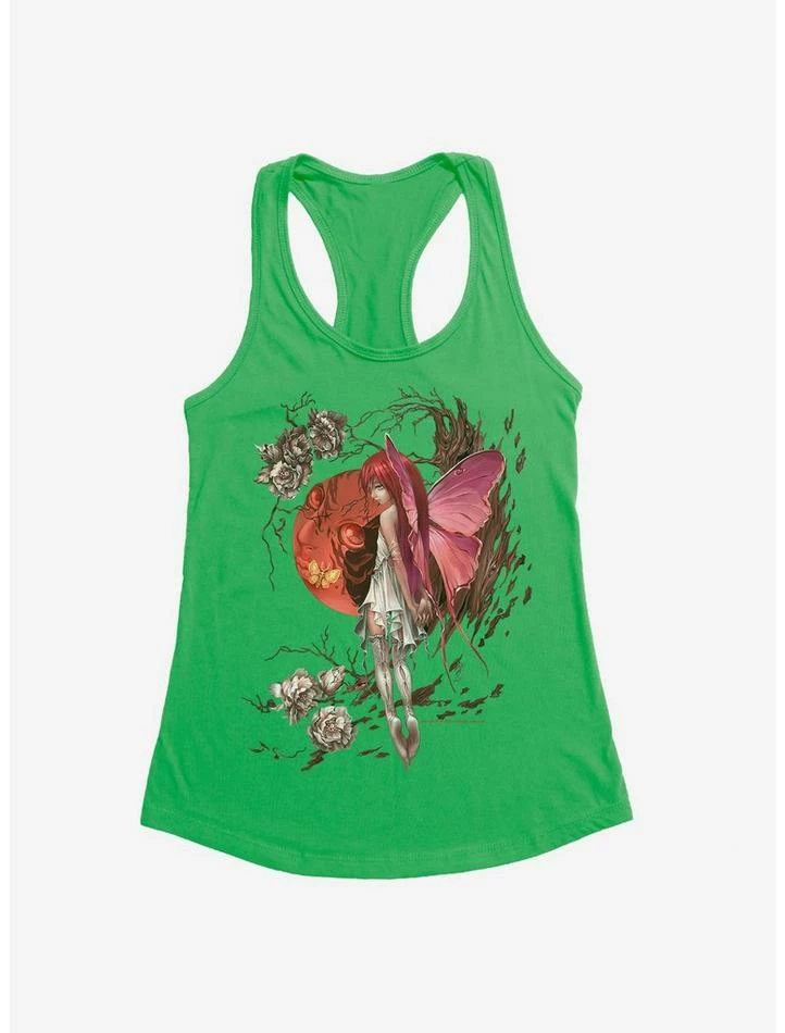 Deals 🤩 Fairies By Trick Red Moon Fairy 👧 Girls Tank 🌟 6 Deals 🤩 Fairies By Trick Red Moon Fairy 👧 Girls Tank 🌟 - Image 4