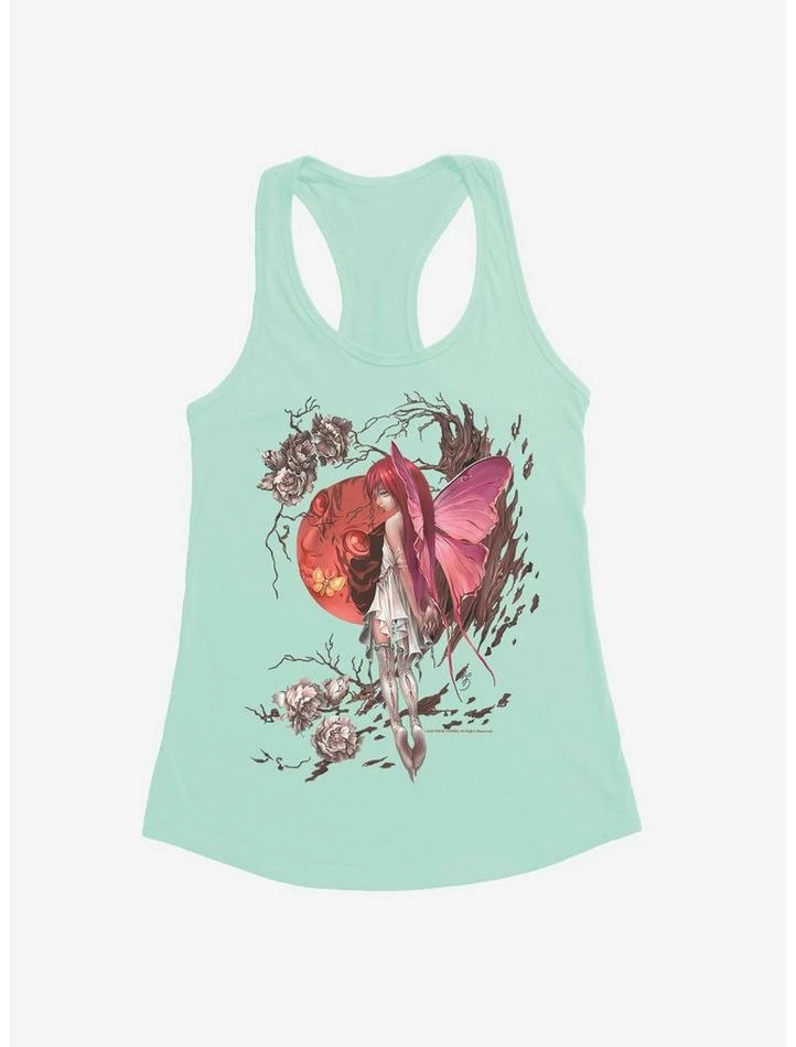 Deals 🤩 Fairies By Trick Red Moon Fairy 👧 Girls Tank 🌟 7 Deals 🤩 Fairies By Trick Red Moon Fairy 👧 Girls Tank 🌟 - Image 5