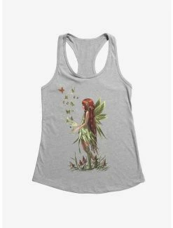 Promo 😍 Fairies By Trick Sweet Green Fairy 👧 Girls Tank 🎁