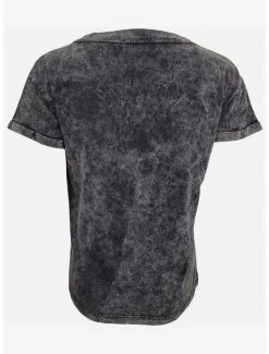 Brand new 🛒 Death Tarot Acid Wash Turnup Sleeve T-Shirt ❤️ -HT Style Outlet Store 17481864 av1