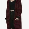 Outlet 😍 Black & Red Stripe 👧 Girls Cardigan ✨ -HT Style Outlet Store 17483732 hi