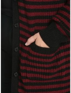 Best Sale 💯 Black & Red Stripe 👧 Girls Cardigan Plus Size 🥰 -HT Style Outlet Store 17483740 av3