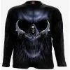 Coupon 🤩 Double Death Long-Sleeve T-Shirt 😀 -HT Style Outlet Store 17497846 hi
