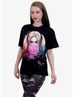 Budget 🔔 DC Comics Harley Quinn Mad Love T-Shirt 👏 -HT Style Outlet Store 17504100 av1