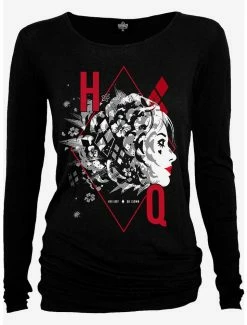 Top 10 💯 DC Comics The Suicide Squad Harley Quinn Loose Fit Top 👍