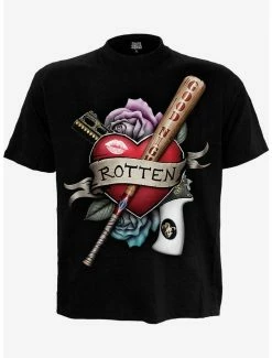 Top 10 💯 DC Comics The Suicide Squad Harley Quinn Rotten T-Shirt ✔️