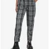 Promo 🔔 Black & Gray Plaid Pants With Belt 🌟 -HT Style Outlet Store 17545154 hi