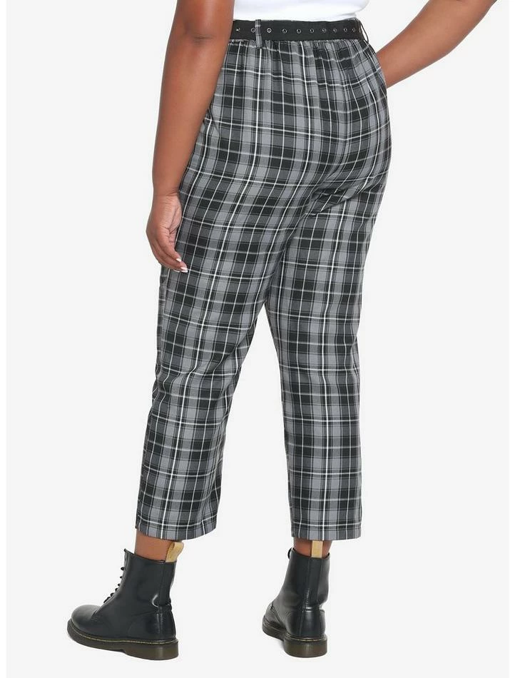 Top 10 ๐งจ Black & Gray Plaid Pants With Belt Plus Size ๐ฅฐ 4 Top 10 ๐งจ Black & Gray Plaid Pants With Belt Plus Size ๐ฅฐ - Image 2
