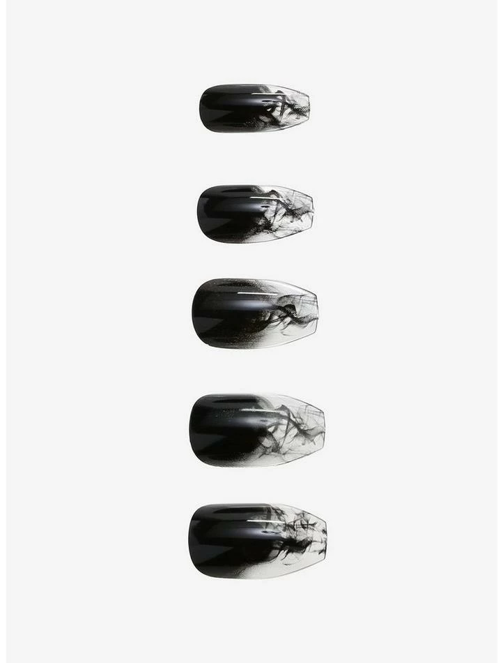 Best deal โ Black Smoke Faux Nail Set ๐ 3 Best deal โ Black Smoke Faux Nail Set ๐