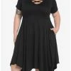 Best reviews of ⌛ Black Strappy Neckline 👗 Dress Plus Size 🤩 -HT Style Outlet Store 17550488 hi