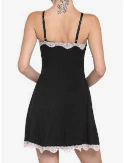 Cheapest 💯 Pink Lace Trim Slip 👗 Dress 🤩 -HT Style Outlet Store 17550694 av2