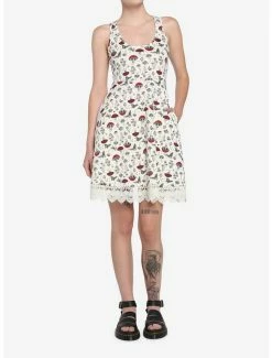 Discount 👍 Ivory Mushroom Lace 👗 Skirt 🔔 -HT Style Outlet Store 17550732 av1