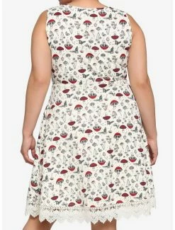 Outlet 😍 Ivory Mushroom Lace 👗 Skirt Plus Size 🌟 -HT Style Outlet Store 17550740 av2