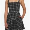 New ๐งจ Black & White Plaid Chain ๐ Dress ๐ 2 New ๐งจ Black & White Plaid Chain ๐ Dress ๐ -HT Style Outlet Store 17550764 hi