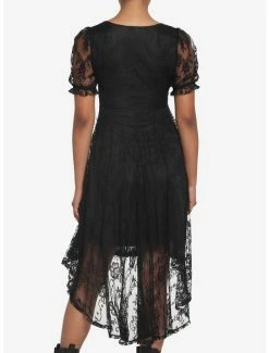 Hot Sale 😀 Black Lace Hi-Low 👗 Dress ⭐ -HT Style Outlet Store 17550810 av2