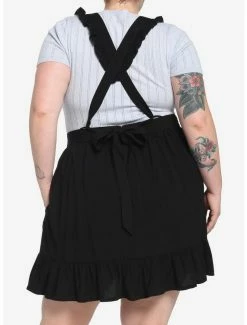 Brand new 😉 Black Ruffle Strap Suspender 👗 Skirt Plus Size 👏 -HT Style Outlet Store 17553927 av2