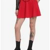 Cheap 👏 Red Black Chain Skater 👗 Skirt 😀 2 Cheap 👏 Red Black Chain Skater 👗 Skirt 😀 -HT Style Outlet Store 17553951 hi