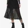 Best reviews of ❤️ Black Coffins Mesh Maxi 👗 Skirt 🛒 -HT Style Outlet Store 17554093 hi