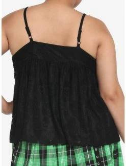 Promo ❤️ Black Skull Lace 👧 Girls Babydoll Cami Plus Size 🥰 7 Promo ❤️ Black Skull Lace 👧 Girls Babydoll Cami Plus Size 🥰 -HT Style Outlet Store 17558326 av2