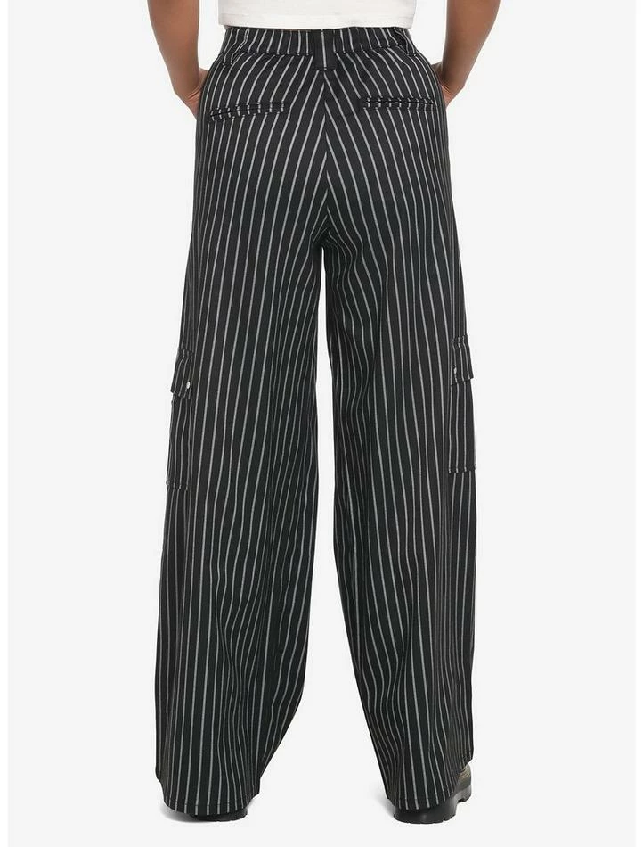 Outlet 🌟 Black Pinstripe Wide Leg Pants ⌛ 4 Outlet 🌟 Black Pinstripe Wide Leg Pants ⌛ - Image 2