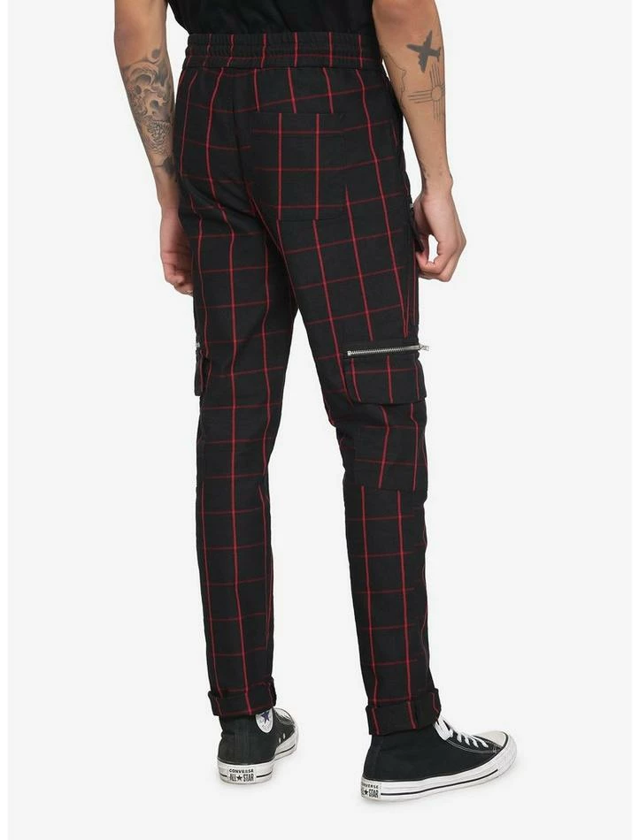 Best reviews of โ Black & Red Grid Jogger Pants ๐ 4 Best reviews of โ Black & Red Grid Jogger Pants ๐ - Image 2