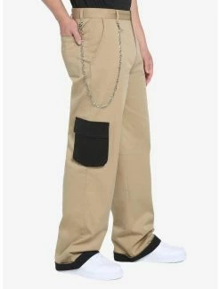 Deals ๐ Black & Beige Contrast Wide Leg Pants ๐ 9 Deals ๐ Black & Beige Contrast Wide Leg Pants ๐ -HT Style Outlet Store 17604666 av3