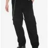 New 😍 Black Corduroy Zip-Off Carpenter Pants ✔️ -HT Style Outlet Store 17604675 hi