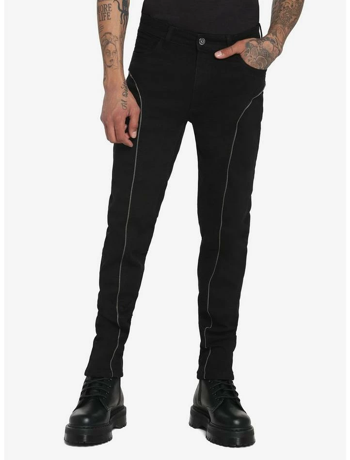 Budget 👏 Black Zipper Skinny 👖 Jeans 🥰 3 Budget 👏 Black Zipper Skinny 👖 Jeans 🥰