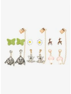 Budget 💯 Cottagecore Forest Cuff Earring Set 💯