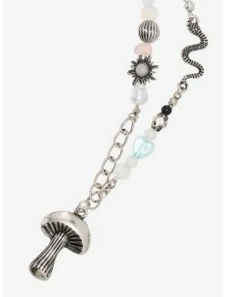 Hot Sale ✔️ Mushroom Crystal Beaded Necklace ⭐ -HT Style Outlet Store 17621949 av1