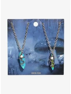 Budget 🎉 Snake Opalescent Crystal Best Friend Necklace Set ✨ -HT Style Outlet Store 17621951 av2