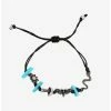Cheap 🤩 Blue Crystal Mystical Charms Cord Bracelet 🔥 -HT Style Outlet Store 17621987 hi
