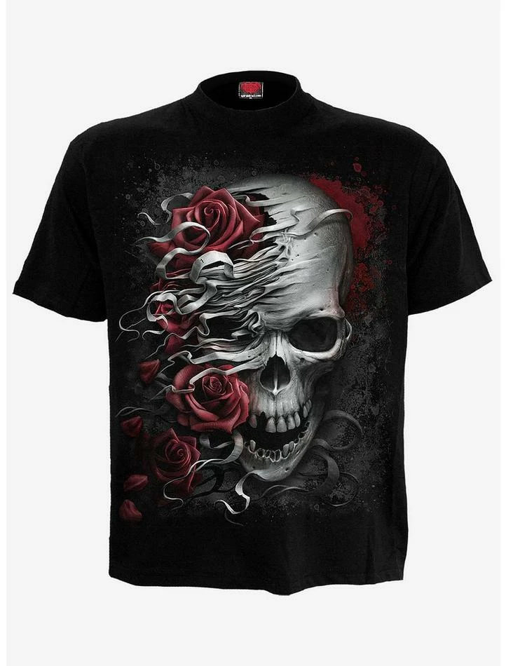 Wholesale 🎉 Skulls N' Roses T-Shirt ✔️ 3 Wholesale 🎉 Skulls N' Roses T-Shirt ✔️
