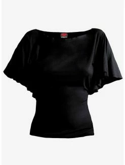 Best deal ⭐ Batwing Sleeve Top 🤩