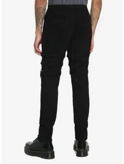 Hot Sale ✔️ Black Buckle Jogger Pants 💯 -HT Style Outlet Store 17661045 av1