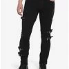 Deals ๐งจ Black & Red Stitch Strap Skinny ๐ Jeans โญ 2 Deals ๐งจ Black & Red Stitch Strap Skinny ๐ Jeans โญ -HT Style Outlet Store 17688748 hi