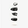 Coupon 🛒 Black & White Snake Faux Nail Set 🎁