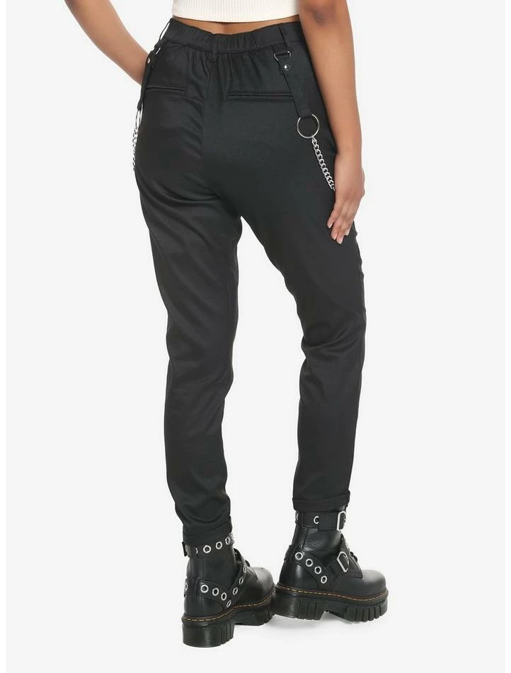 Brand new ๐ Black Chain Zipper Pants ๐ฏ 4 Brand new ๐ Black Chain Zipper Pants ๐ฏ - Image 2