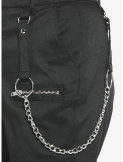 Brand new ๐ Black Chain Zipper Pants ๐ฏ 10 Brand new ๐ Black Chain Zipper Pants ๐ฏ -HT Style Outlet Store 17888194 av3