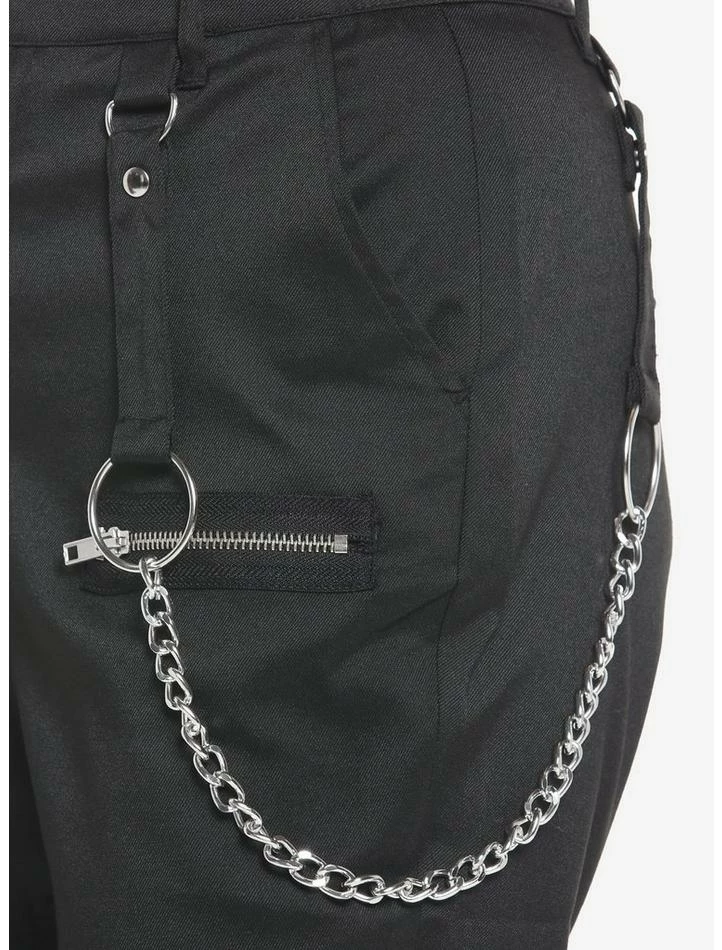 Brand new ๐ Black Chain Zipper Pants ๐ฏ 6 Brand new ๐ Black Chain Zipper Pants ๐ฏ - Image 4