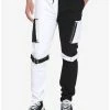Buy 🛒 Black & White Split Jogger Pants 💯 1 Buy 🛒 Black & White Split Jogger Pants 💯 -HT Style Outlet Store 17891107 hi