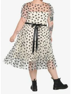 Discount 🥰 Mushroom Glitter Mesh 👗 Dress Plus Size 🎁 -HT Style Outlet Store 17904588 av2