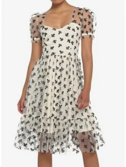 Budget 😀 Mushroom Glitter Mesh 👗 Dress ❤️