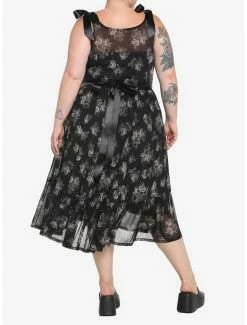 Hot Sale ๐ Black Floral Mesh Midi ๐ Dress Plus Size ๐ 7 Hot Sale ๐ Black Floral Mesh Midi ๐ Dress Plus Size ๐ -HT Style Outlet Store 17904750 av2