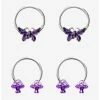 Best reviews of ๐งจ Steel Silver Purple Mushroom & Butterfly Curved Barbell & Captive Hoop 4 Pack ๐ 1 Best reviews of ๐งจ Steel Silver Purple Mushroom & Butterfly Curved Barbell & Captive Hoop 4 Pack ๐ -HT Style Outlet Store 17958954 hi