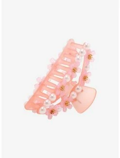 New 🥰 Pink Sakura Pearl Hair Clip 😀 -HT Style Outlet Store 18067162 av1