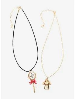 Cheap 🛒 Vintage Cottage Key Mushroom Necklace Set 🛒 5 Cheap 🛒 Vintage Cottage Key Mushroom Necklace Set 🛒 -HT Style Outlet Store 18068061 av1