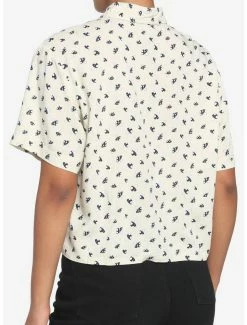 Wholesale 👍 Sepia Mushroom Boxy 👧 Girls Crop Woven Button-Up ⭐ -HT Style Outlet Store 18074491 av2