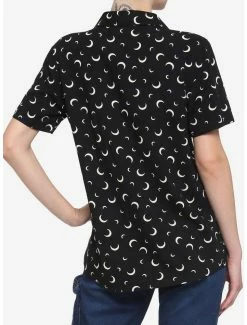 Wholesale ✔️ Crescent Moon 👧 Girls Resort Woven Button-Up ❤️ -HT Style Outlet Store 18074606 av2